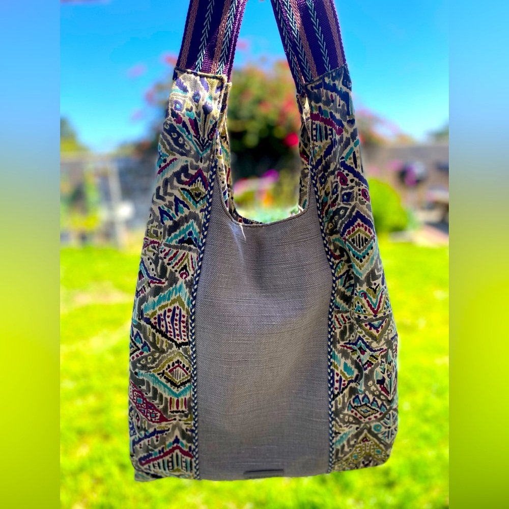Sakroots boho shopper hobo bag